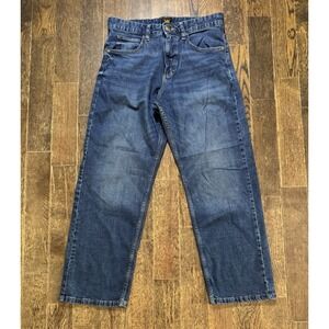Lee Jeans Women's Size 8 Medium Heritage Mid Rise Classic Straight Blue